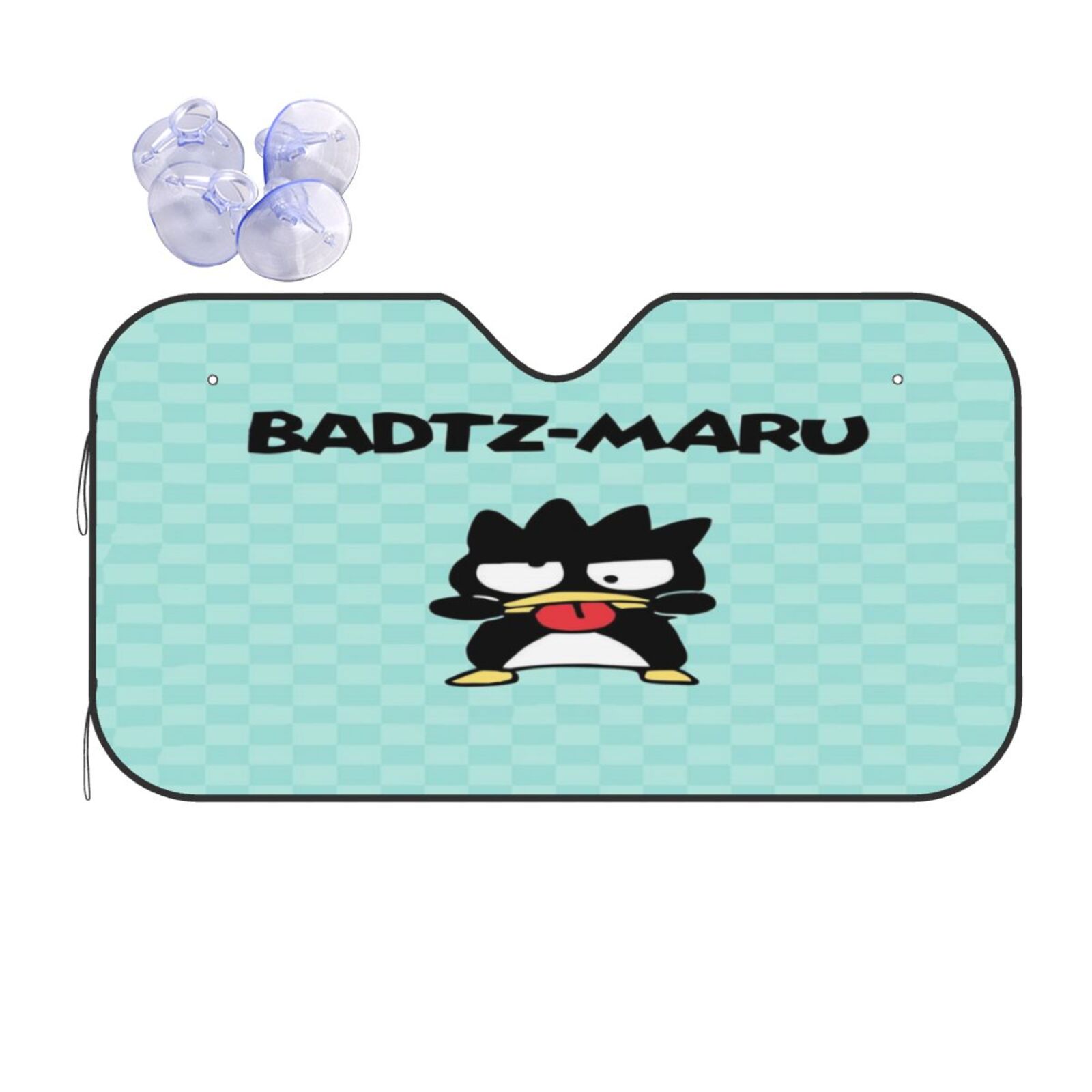 Badtz Maru Car Sunshade Front Windshield Sun Shades Car Accessories Keep Your Vehicle Cool Fits Most Car